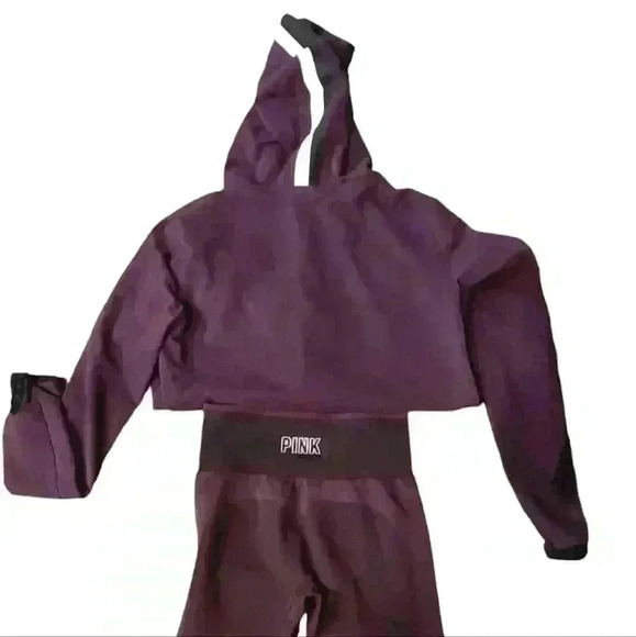 PINK Hoodie and leggings set - Picture 2 of 5